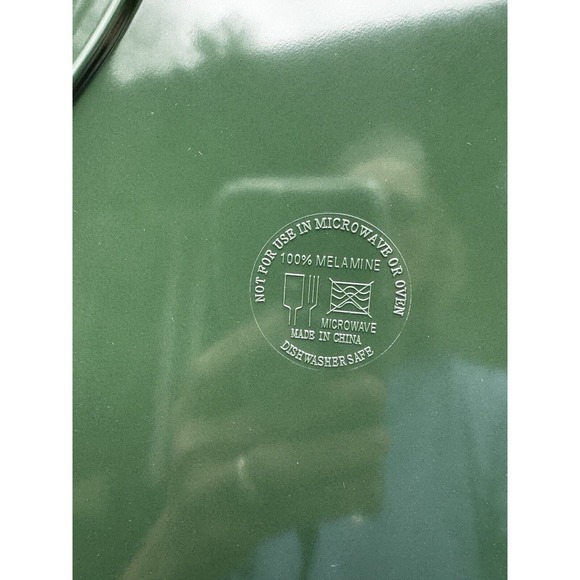 Melamine Knit Sweater Motif Design Christmas Platter Tree Brand New In Box! - Picture 4 of 11